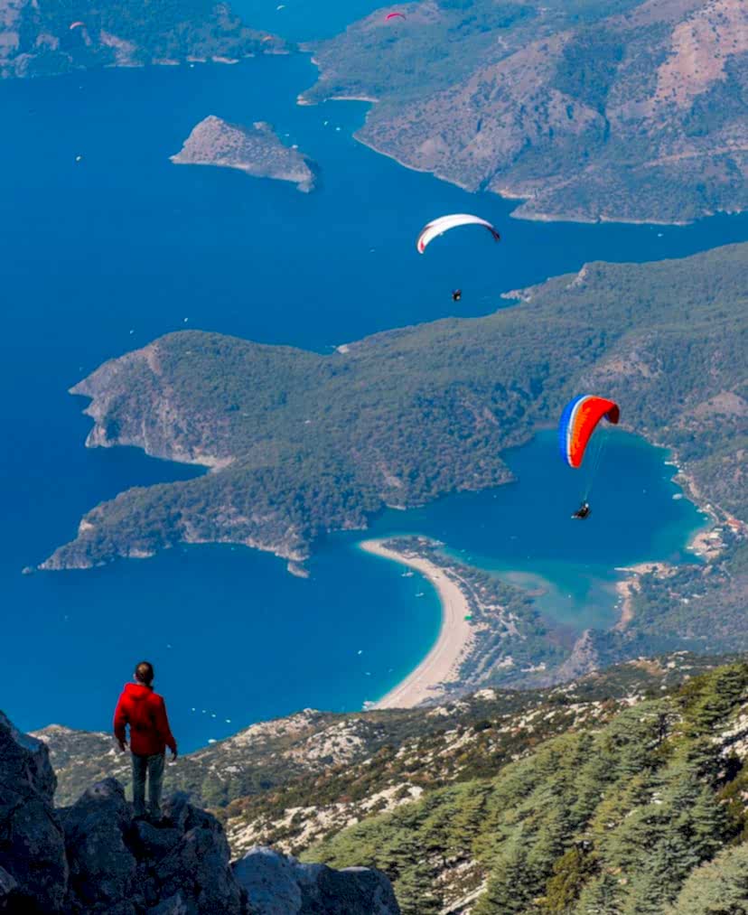 Fethiye'de Yamaç Paraşütü deneyimlemelisiniz çünkü